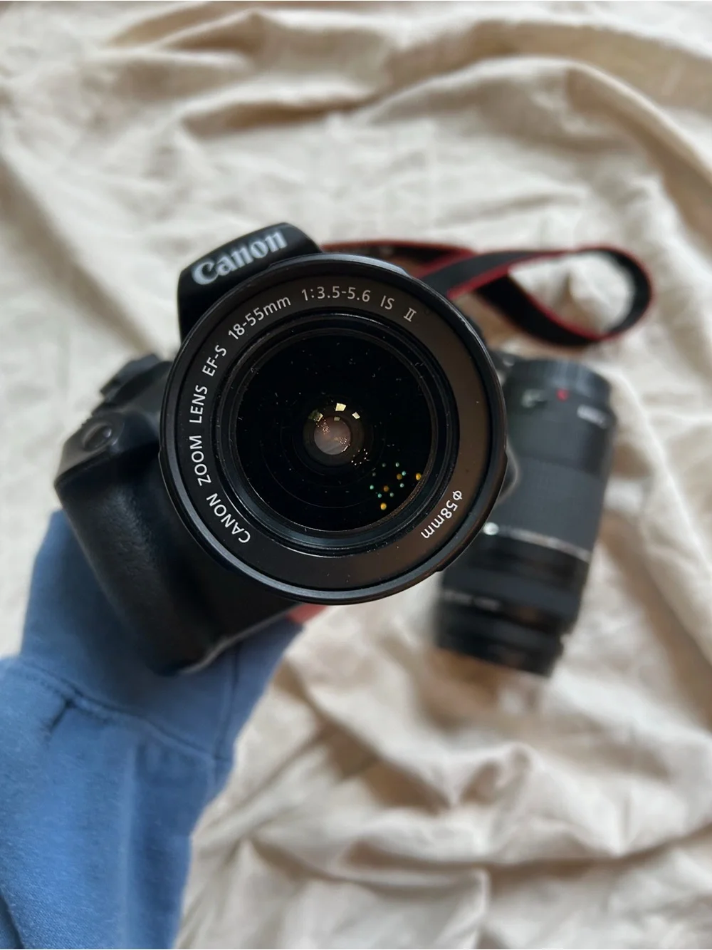 Canon Rebel T6 with set of 2 Zoom Lens